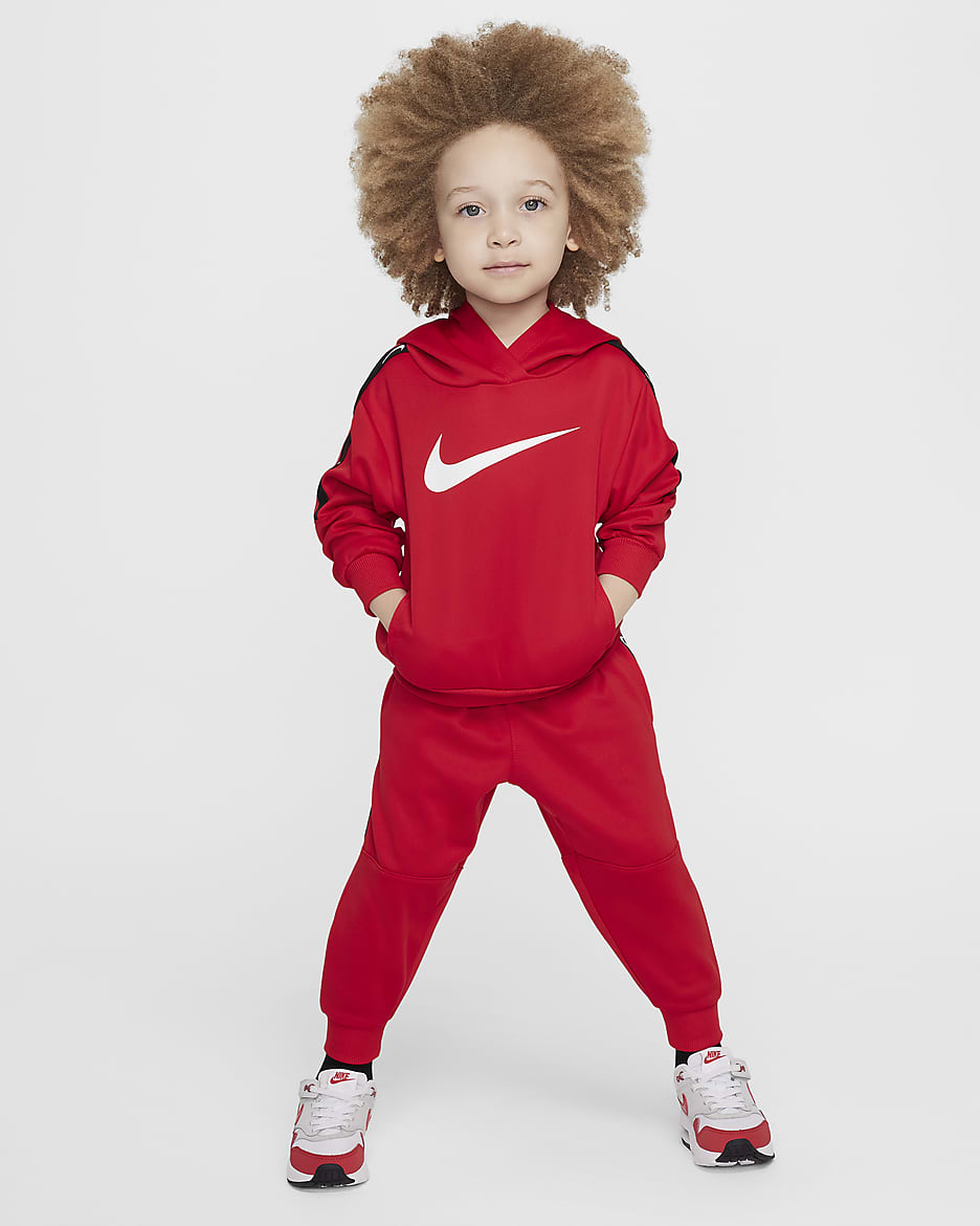 Conjunto de sudadera sin cierre y pants de poliester infantil Nike Dri FIT Sportswear Club. Nike MX